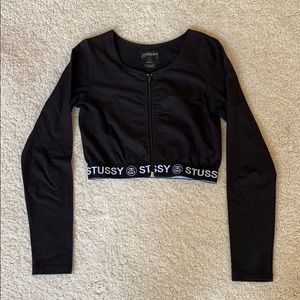STUSSY L/S CROP